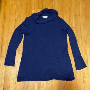 Market and Spruce Paedia Tulip Hem Cowl Neck Top